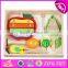 2017 New design fruit shape multi-function wooden music toys for toddlers W07A118
