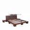 Low Bed teak Wood King Size
