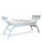 Wood Bench Mumbai with White Painted Colour