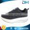 PU outsole black PU upper footwear shoe woman