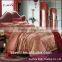 100% Hand embroidery satin Jacquard bedding set duvet cover set bed linen bedclothes bed cover set