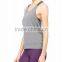 Woman's high quality singlet workout clothing fitness singlets