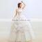 Delicate Off Shoulder Lace Wedding dress Trail Ball Gown 2017 wedding dress