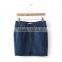 EY0611A 2015 New Fashion Women Restoring Ancient Ways of Tall Waist Jeans Skirt