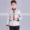Juqian Wholesale cheap beige fashional design korean collar anti-foul hotel cleaner workwear work uniform