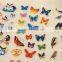 Children Carton Sticker PVC animal shape sticker DIY decoration sticker
