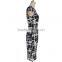 Women milk silk with up hip dresses