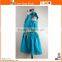 2017 baby girl latest fashion hemstich embroidered sundresses with belt for girls wholesale
