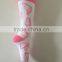 Korean Cartoon Young Girl Tube Pink Color Custom Design Make Your Own Socks