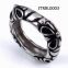 8mm Casting 316L Stainless Steel Ring / Men's Rings Jewelry