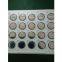 Lithium button cell battery 210mAH 3V CR2032 made in China