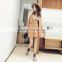 B22680A Ladies temperament classic stereo clipping wool coat