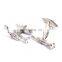 Fancy 3D trumpet sliver modeling cufflinks