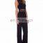 Black Sleeveless Sexy Lace Jumpsuits