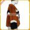Fashion style of 2015 winter coat women's pattern real rabbit fur with round collar coats