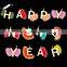 Popular and Fashion Winter Metal Letter Necklace Keychain/Mink Fur Accessory