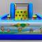 2017 inflatable penguin jumping castle funcity, madagascar inflatable kids jumping park, outdoor bouncing toys playground