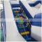 blue & white inflatable slide/cheap dry slide
