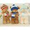 Teddy bear with scarf fluffy plush custom cute toy gift