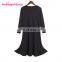 Wholesale Soft Long Sleeve Black Women Kimono Mini Dresses In Bulk
