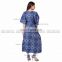 Kaftan Cotton Tunic Gown Indian Beach Wear Kimono Sleeves Long Maxi Plus Size