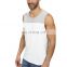 wholesale men cotton singlet underwear clothing contrast color tank top private label