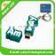 cute round soft rubber usb flash drive custom logo and artwork customized