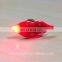 Fashionable lips shaped LED badge
