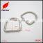 Factory supply 38mm welded D ring bag buckle