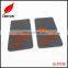 Custom double sides clothing silicone logo brand badge