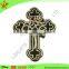 Custom gold finish custom metal hard enamel badge lapel pin