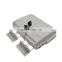 FTTH CATV Outdoor Fiber Terminal Box 4  6 8 12 24 Core Optical Distribution Box For Pole Wall Mounting