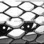 Chrome Frame Black Mesh W/Chrome Rings RS5 Style Grille Fit 09-11 for Audi A5 S5