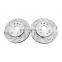 Front+Rear Drill Slot Brake Rotors FIT For Escalade Chevy Silverado Tahoe Sierra 25819670