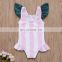 2019 Girls flamingo swimwear beach kids whale print one-piece polka dot swimsuit baby swimming clothes girls Swimwear