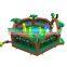 Kids fashion forest expedition theme inflatable jumping house for indoor and outdoor