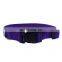 Wholesale Factory Small Custom Logo Plain Vegan Print Printed Bulk Nylon Pet Dog Collar