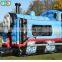 train inflatable bouncer bounce house combo jumping bouncy castle with slide