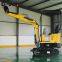 1000kg towable mini excavator towable backhoe mini digger