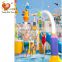 2019 funny fiber glass water games water park water slide equipment for kids