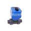 Ecofriendly CTF-001 11/2" 2" pvc shut off ball valve electric flow control valve for farm irrigation system