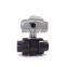 Industrial Automation DC12V,DC24V and AC24V 220v Electric Water UPVC Plastic Ball Actuator Small Operated Valve Price