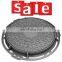 China Manufacturer Wholesale round or square hinged manhole cover