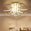 Home Decorative Modern Design Flower Shape Plastic Led Light Cover Indoor Led Ceiling Light