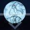 Remote control USB Charging 4.7inch 3D Moon Lamp for Kids Gifts