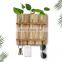 3 Propagation Tubes Vase wood Plant Stand with Wooden Key Holder shelf