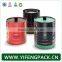 Black Gift Paper tube box/cylinder Box/Round Box with ribbon