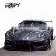 CQCV style carbon fiber wide body kit for Porsche cayman 981 front lip rear lip side skirts fender wing spoiler auto tuning