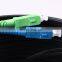 150meter SC/UPC-SC/APC 1core steel wire self-supporting outdoor FTTH drop Cable fiber optic patchcord