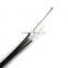 outdoor flat type FRP Support wire 7X0.4mm optical fiber drop cable 1C